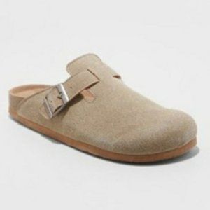 ROUND TOE FOOTBED SLIDE CLOGS (Birkey Knock offs)